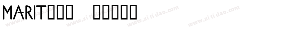 MARIT___字体转换