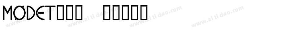 MODET___字体转换