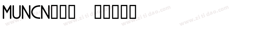 MUNCN___字体转换