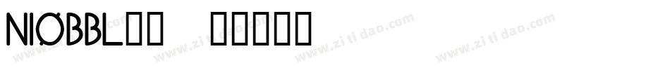 NIOBBL__字体转换