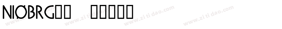 NIOBRG__字体转换