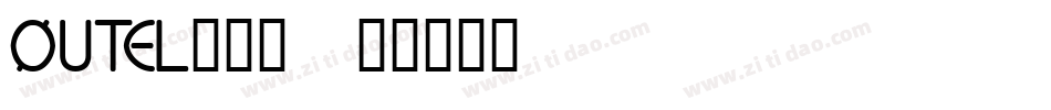 OUTEL___字体转换
