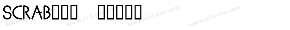 SCRAB___字体转换
