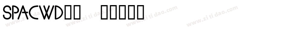 SPACWD__字体转换
