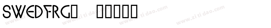 SWEDFRG_字体转换