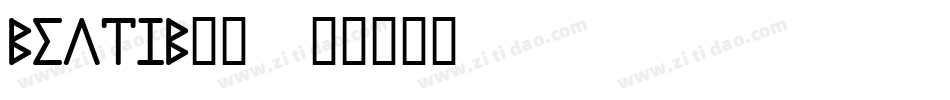 beatib__字体转换