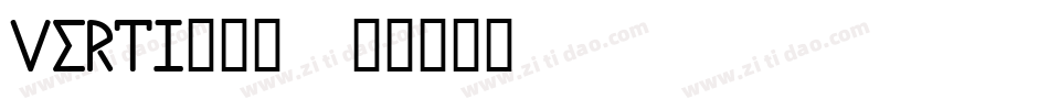 verti___字体转换