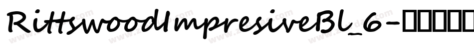 RittswoodImpresiveBl_6字体转换