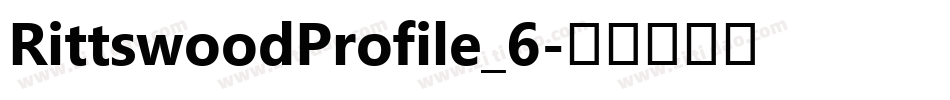 RittswoodProfile_6字体转换