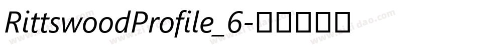 RittswoodProfile_6字体转换