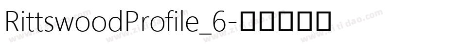 RittswoodProfile_6字体转换