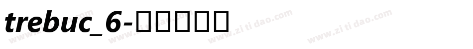 trebuc_6字体转换