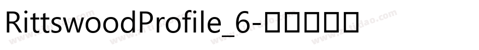 RittswoodProfile_6字体转换