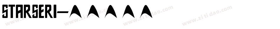 starseri字体转换