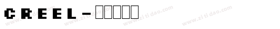 CREEL字体转换