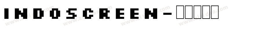 INDOSCREEN字体转换