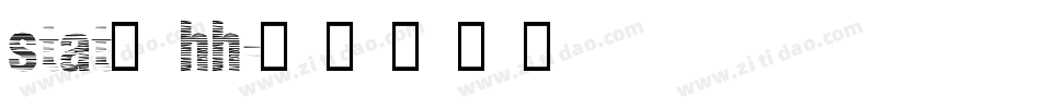 stat_hh字体转换