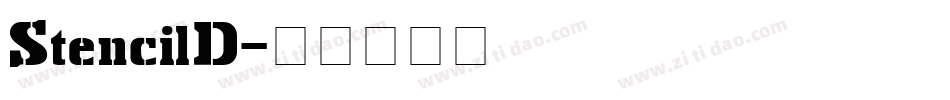 StencilD字体转换