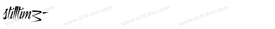 stilltim3字体转换