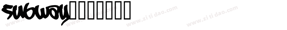 subway1字体转换