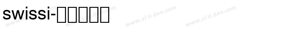 swissi字体转换
