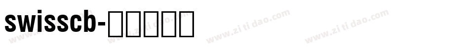 swisscb字体转换