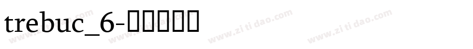 trebuc_6字体转换