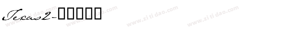 Texas2字体转换