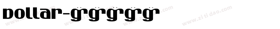 Dollar字体转换