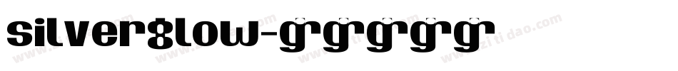 Silverglow字体转换
