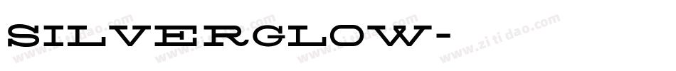 Silverglow字体转换