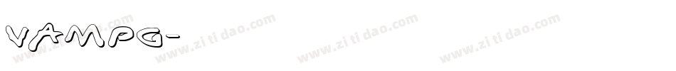 VAMPG字体转换
