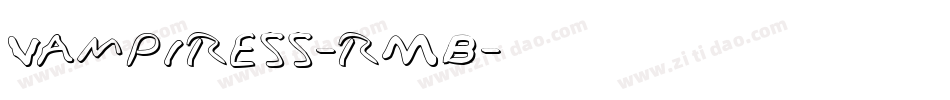 Vampiress-rMB字体转换