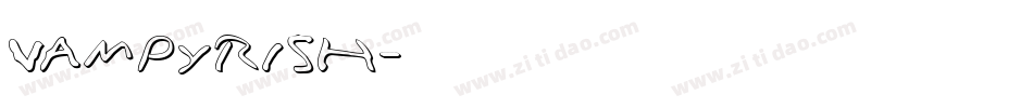 Vampyrish字体转换