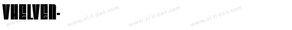 VHELVEN字体转换