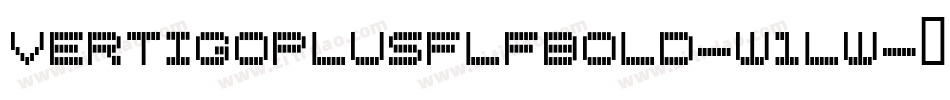 VertigoplusflfBold-w1lw字体转换