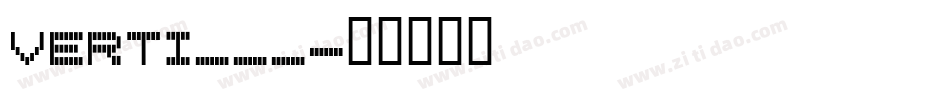 verti___字体转换