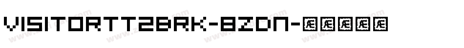 VisitorTt2Brk-8zdn字体转换