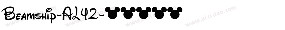 Beamship-AL42字体转换