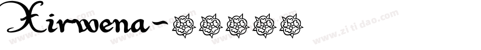 Xirwena字体转换