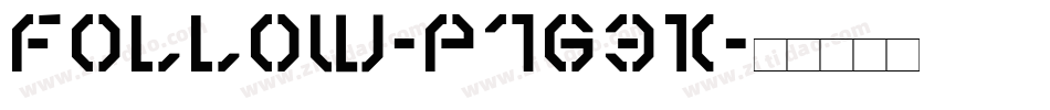 Follow-p7g3K字体转换