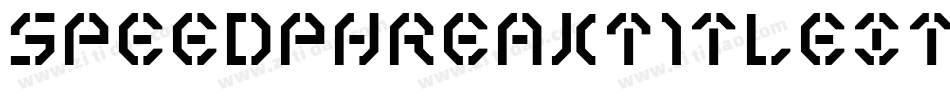 SpeedPhreakTitleItalic-d9r3K字体转换