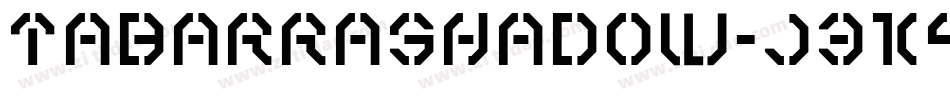 Tabarrashadow-j3K9字体转换