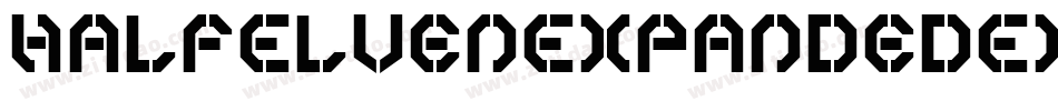 HalfElvenExpandedExpanded-Z3KB字体转换