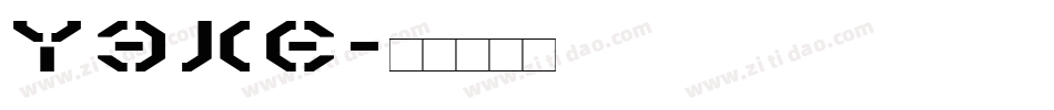 y3ke字体转换