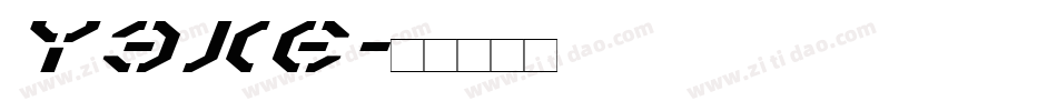 y3ke字体转换