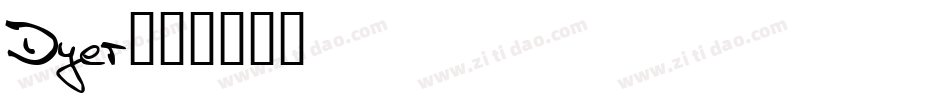 Dyer字体转换