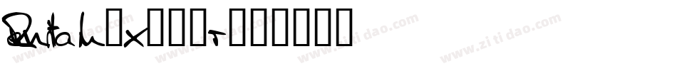 Renitah-x389r字体转换