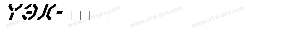 y3k字体转换