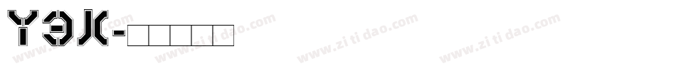 y3k字体转换